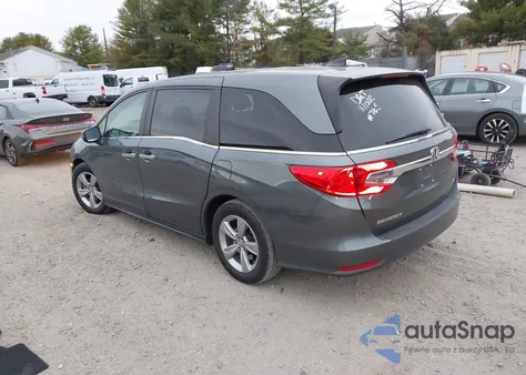 2018 Honda Odyssey Ex z USA, uszkodzony, nr VIN 5FNRL6H53JB055854